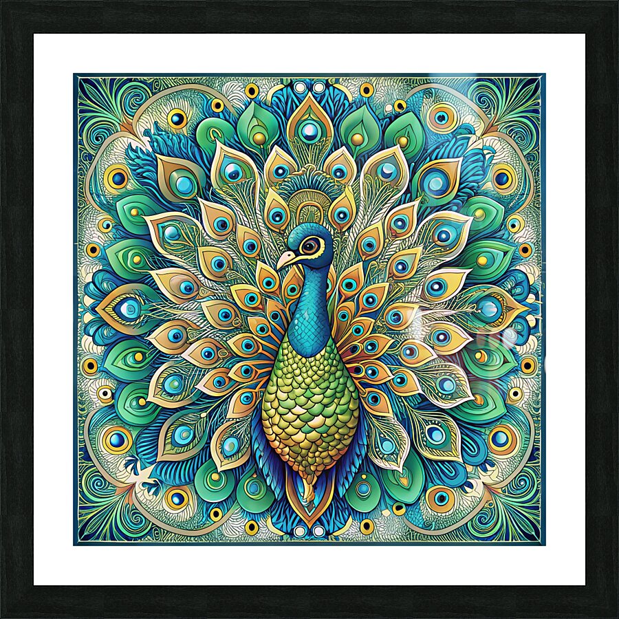 Vibrant Majesty Picture Frame print