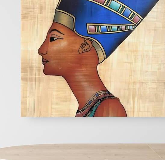 Handmade Ancient Egyptian Pharaonic Civilization Paintings on Papyrus by SCARABEE HUB