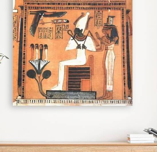 Handmade Ancient Egyptian Pharaonic Civilization Paintings on Papyrus by SCARABEE HUB