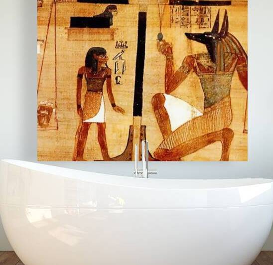 Handmade Ancient Egyptian Pharaonic Civilization Paintings on Papyrus by SCARABEE HUB