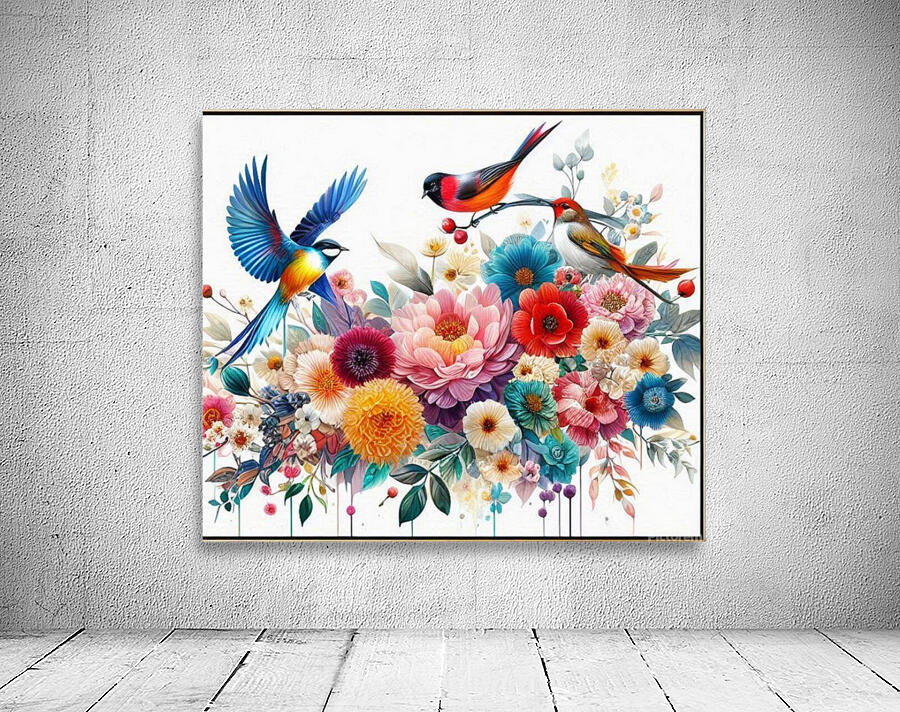 Springtime Harmony” Wall Preview