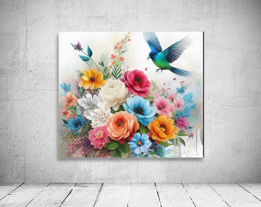 Garden Serenade” Wall Preview
