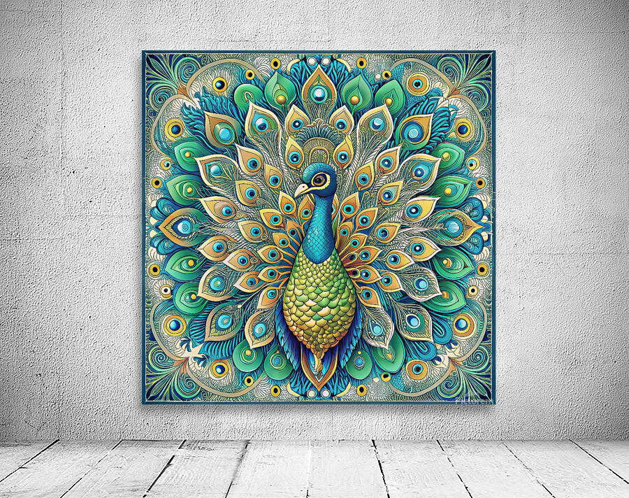 Vibrant Majesty Wall Preview