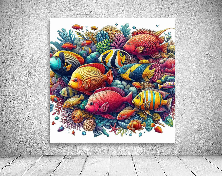 Parrotfish Wall Preview
