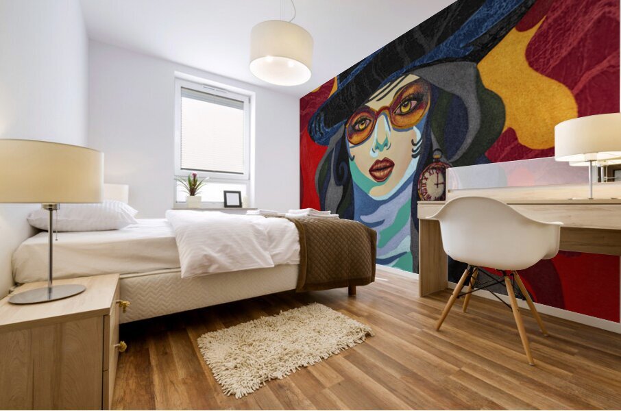 Insomniac  Mural print