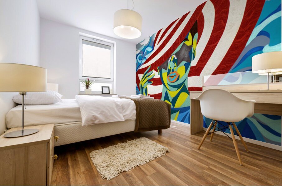 Illusion   Mural print
