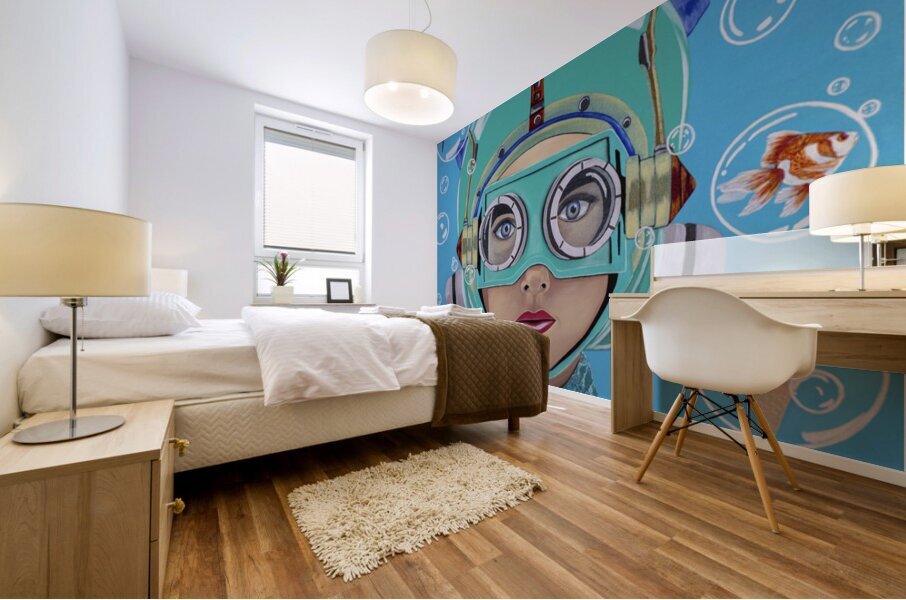 Day Dreamer   Mural print