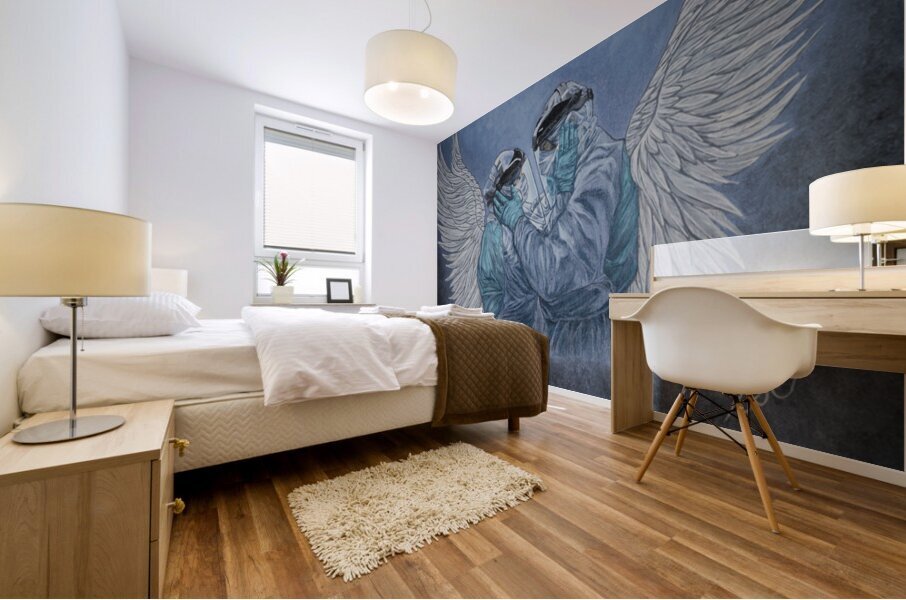 Angels Among Us  Mural print