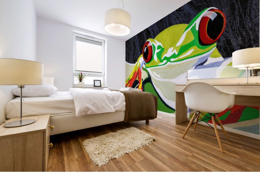 Green Envy  Mural print