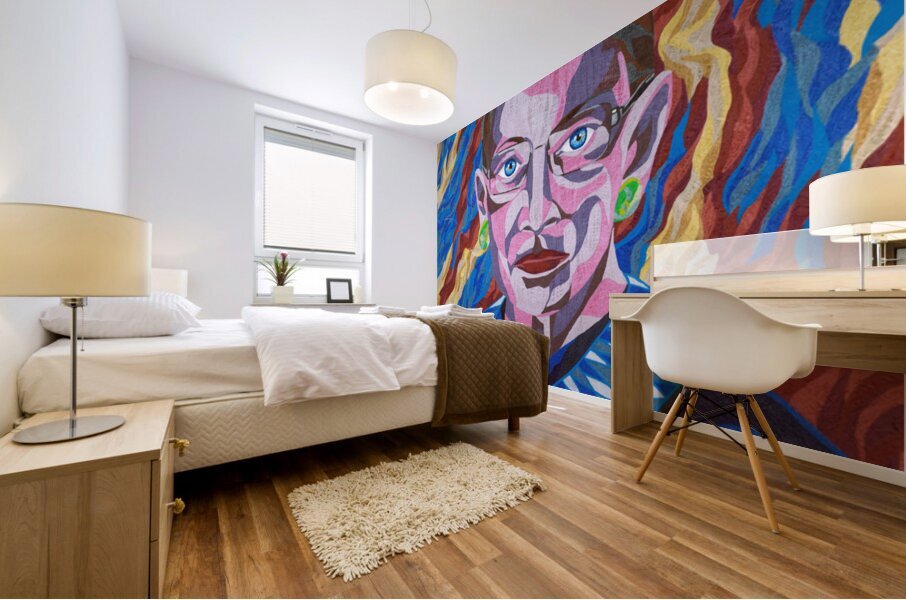 RBG Trailblazer   Mural print