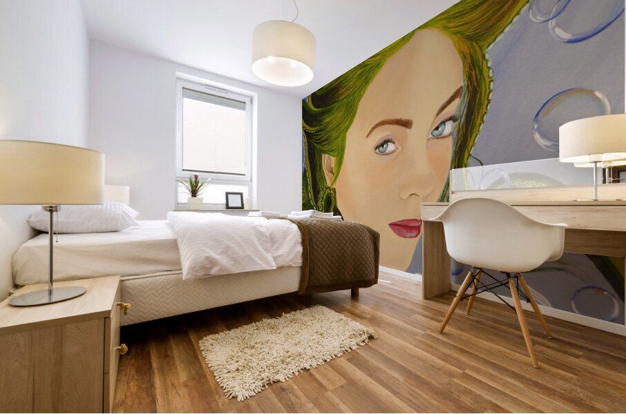 Ocean Eyes  Mural print