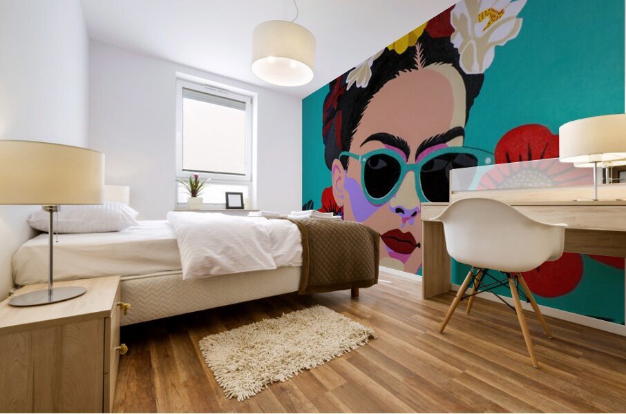 Malibu Frida  Mural print