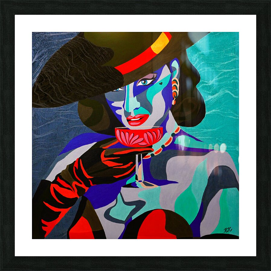 Hypnotic   Picture Frame print