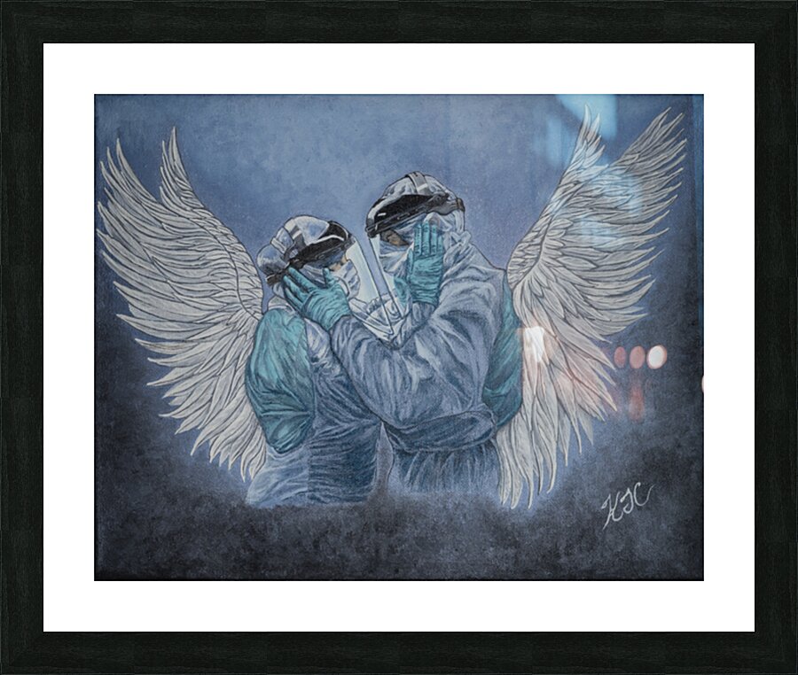Angels Among Us  Picture Frame print