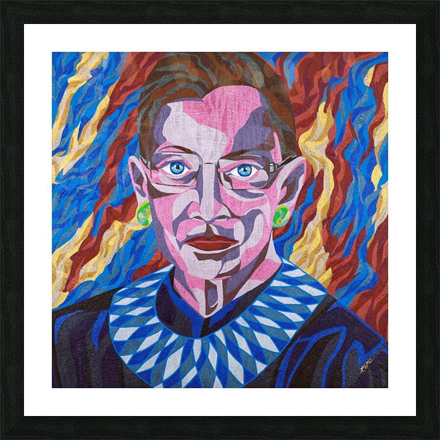 RBG Trailblazer   Picture Frame print