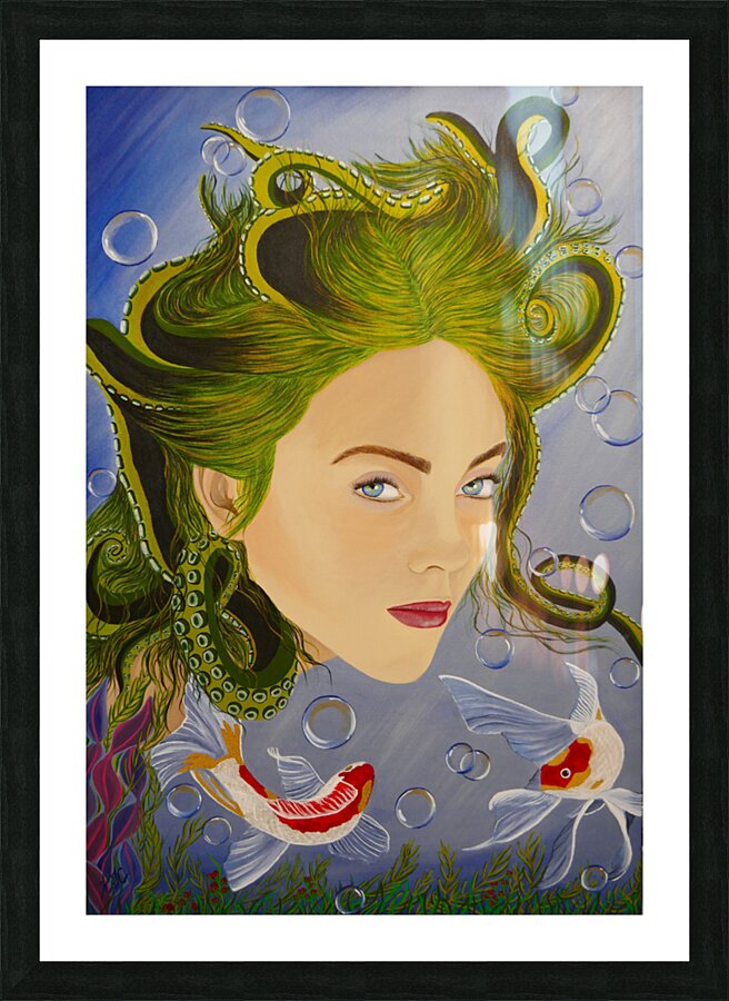 Ocean Eyes  Picture Frame print