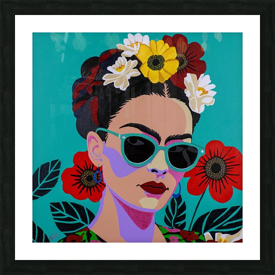 Malibu Frida  Picture Frame print