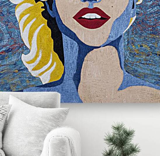 Marilyn Monroe in Summer Wind  by Karen Idannia Coates