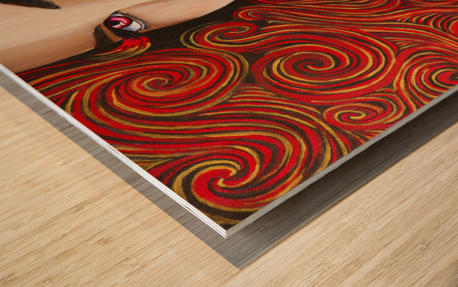 Love Doll 1 Wood print