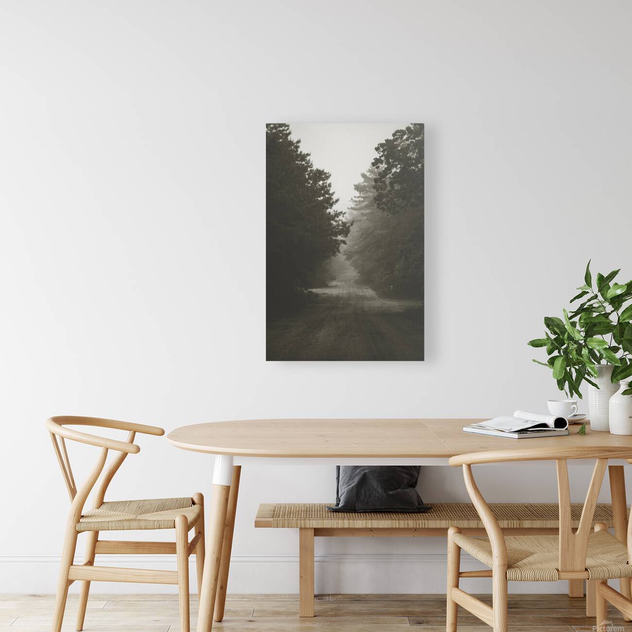 Foggy Road Reproduction
