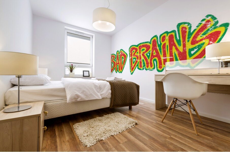 Bad Brains 10 Mural print