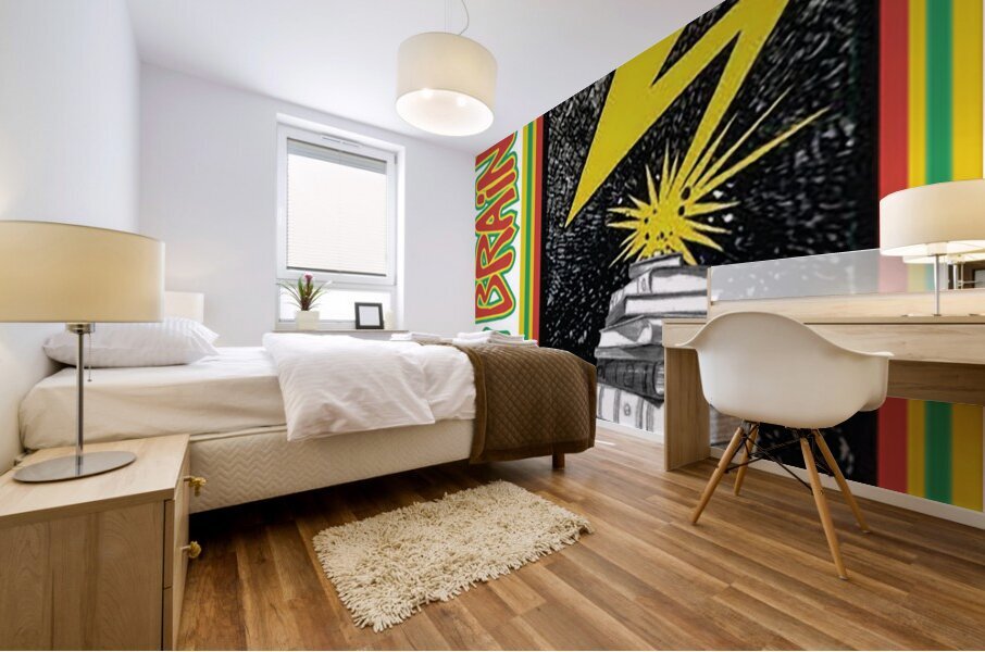 Bad Brains 44 Mural print