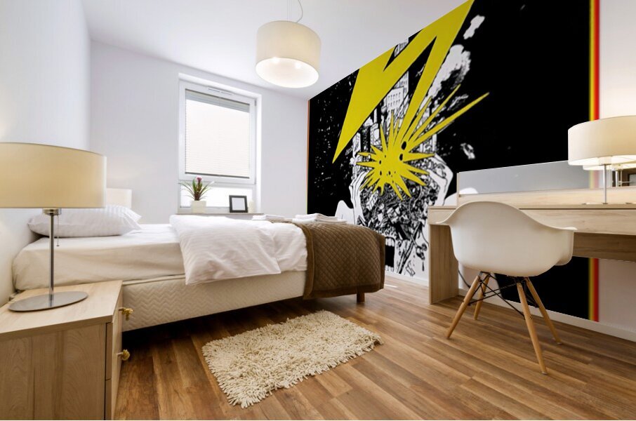 Bad Brains 4 Mural print