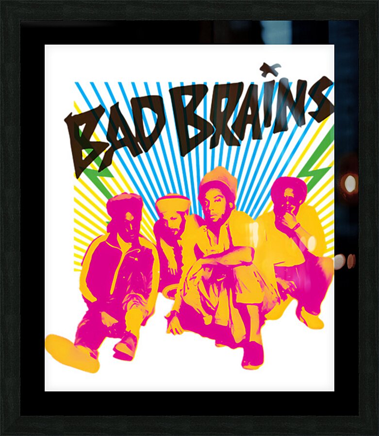 Bad Brains 4 Picture Frame print