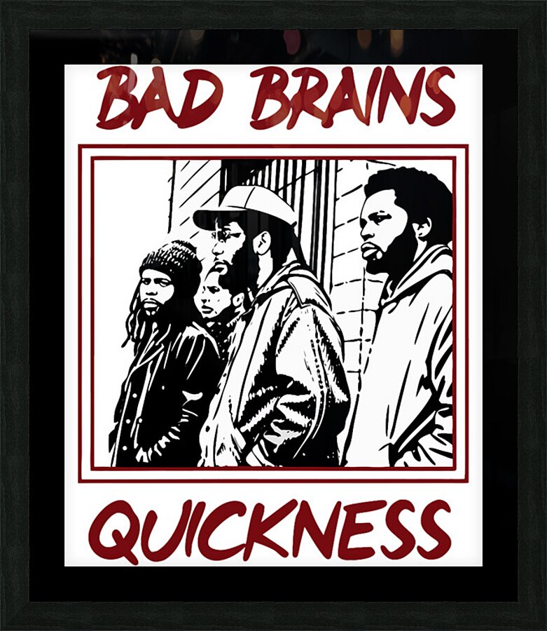 Bad Brains 7 Picture Frame print