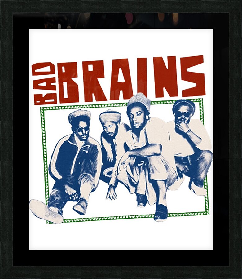 Bad Brains 13 Picture Frame print