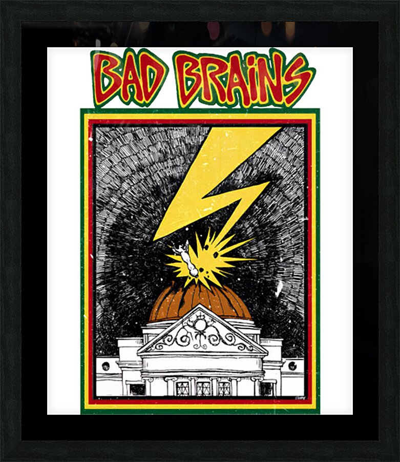 Bad Brains 25 Picture Frame print