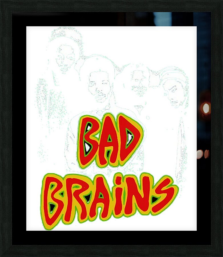 Bad Brains 28 Picture Frame print