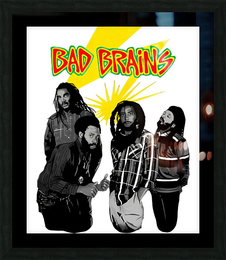 Bad Brains 34 Picture Frame print