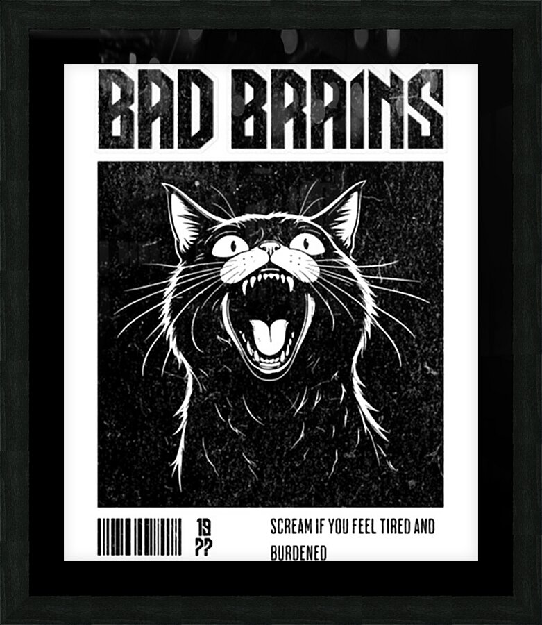 Bad Brains 36 Picture Frame print