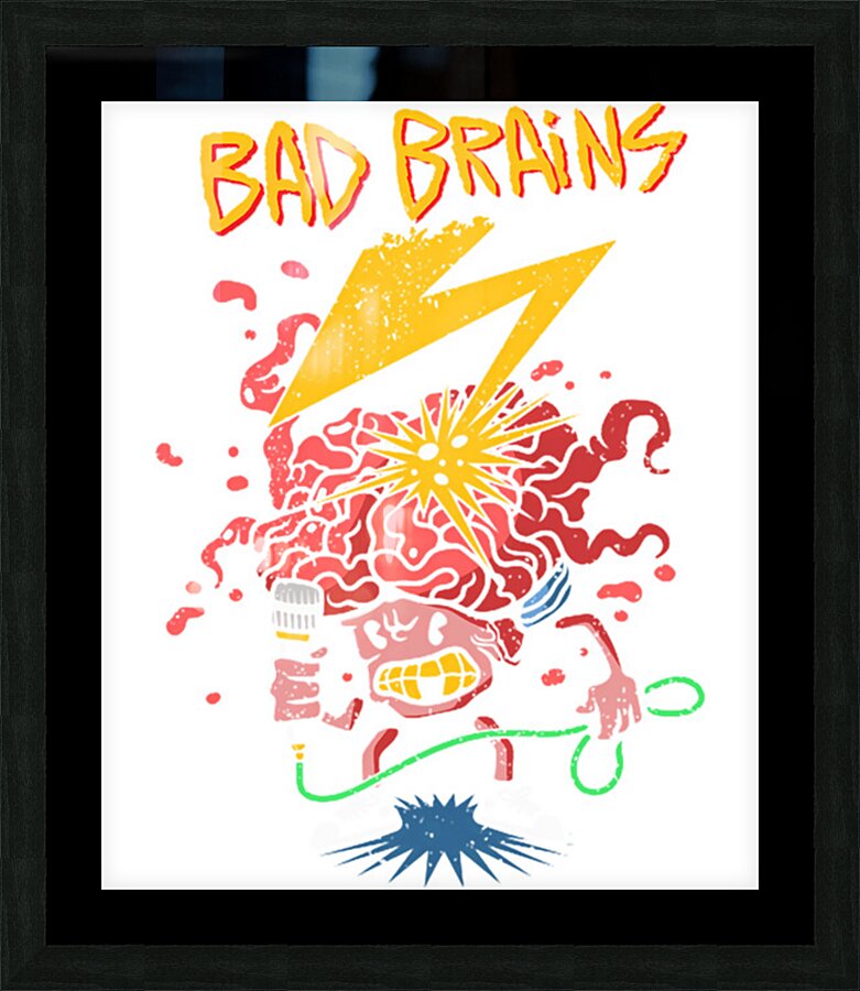 Bad Brains 38 Picture Frame print