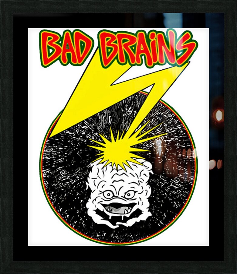 Bad Brains 40 Picture Frame print