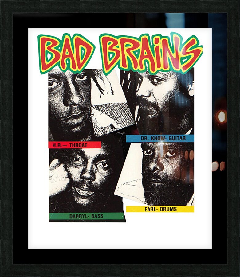 Bad Brains 43 Picture Frame print