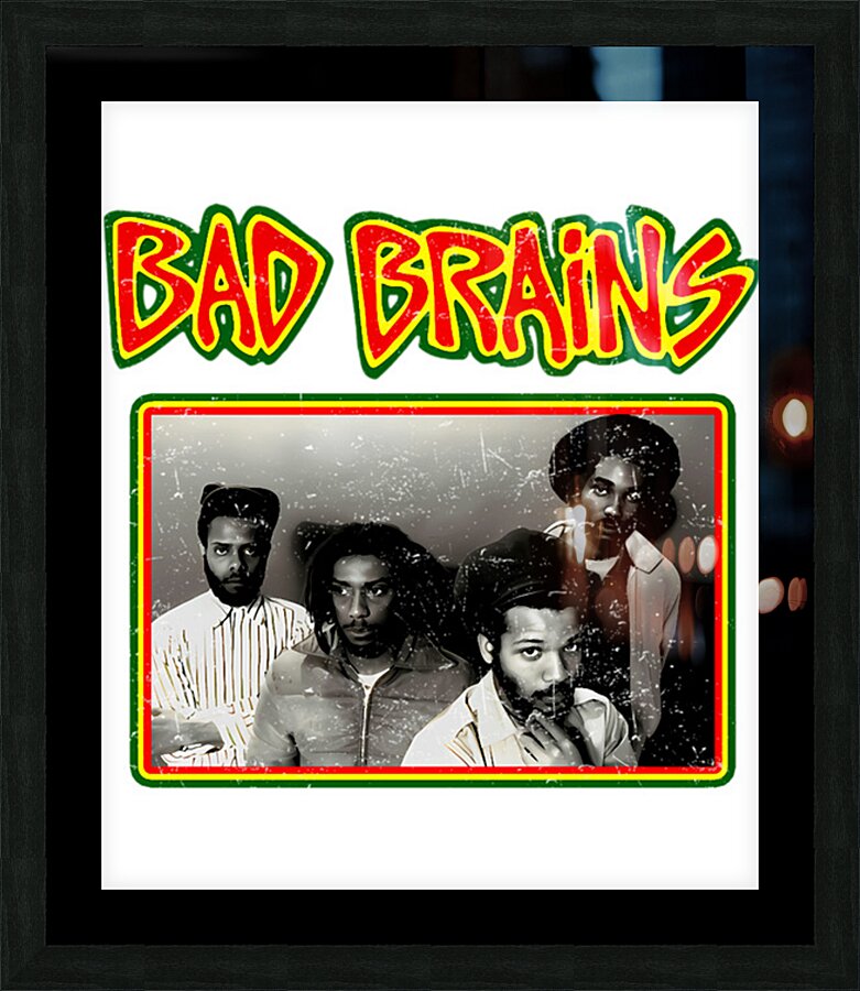 Bad Brains 44 Picture Frame print