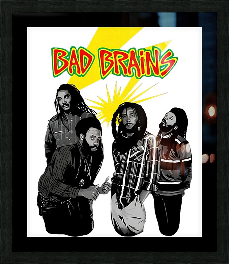 Bad Brains 47 Picture Frame print