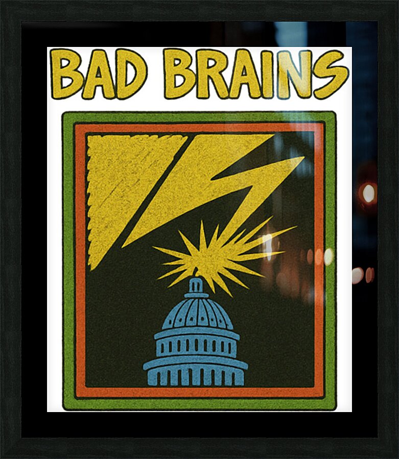 Bad Brains 5 Picture Frame print