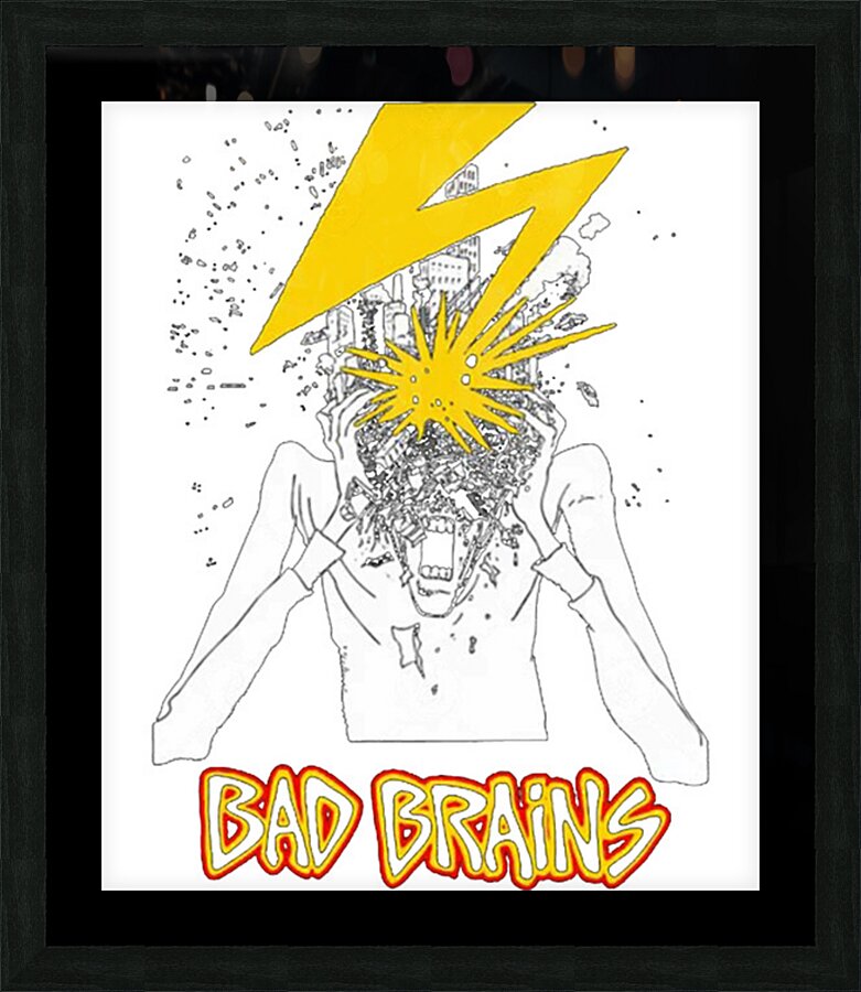 Bad Brains 7 Picture Frame print
