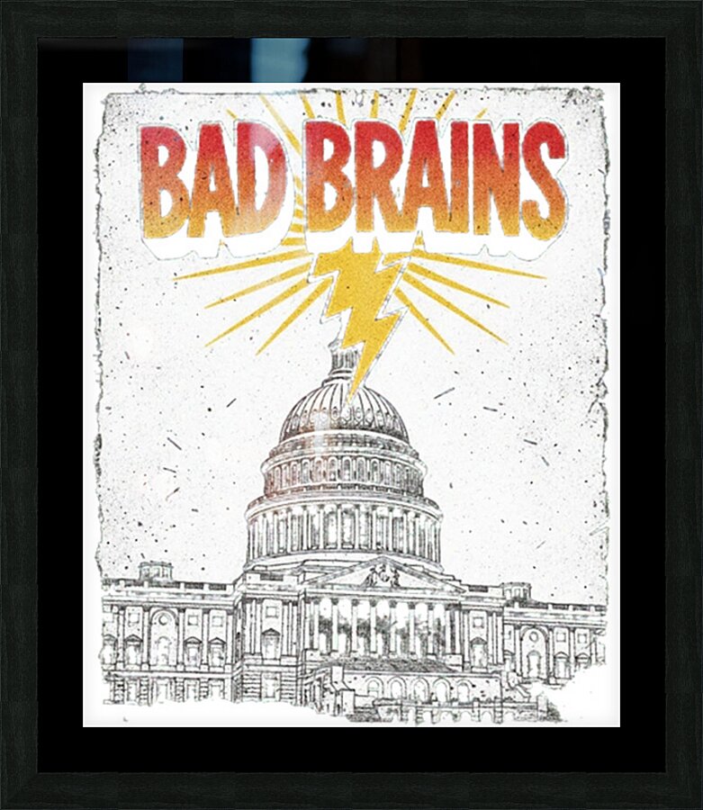 Bad Brains 9 Picture Frame print