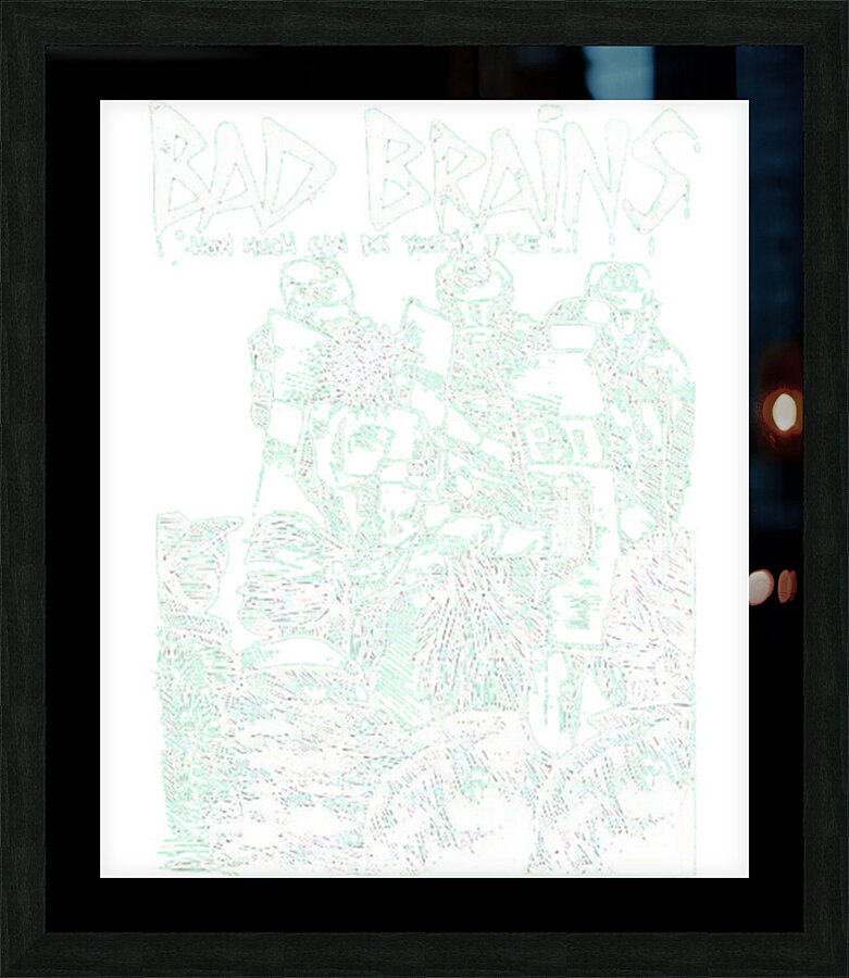 Bad Brains 11 Picture Frame print