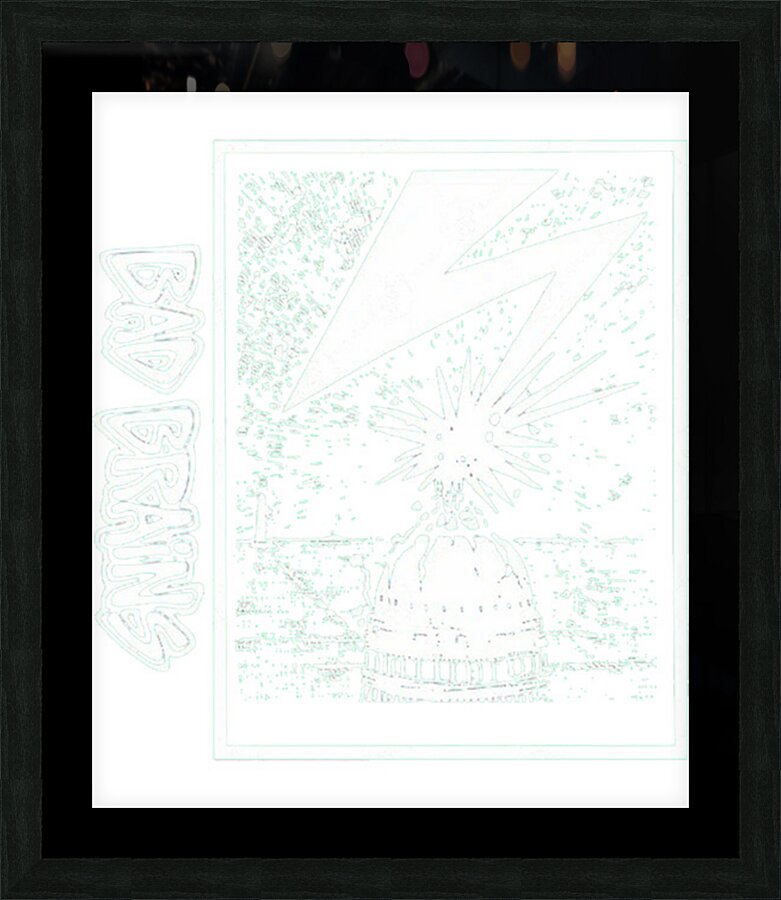 Bad Brains 14 Picture Frame print
