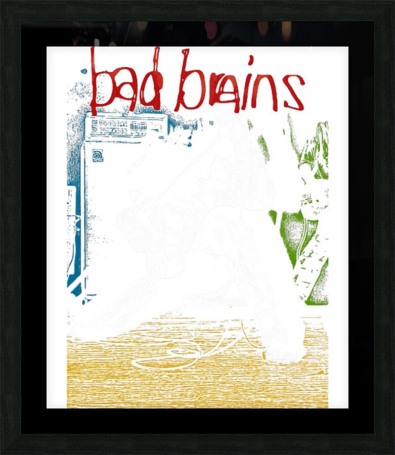 Bad Brains 18 Picture Frame print