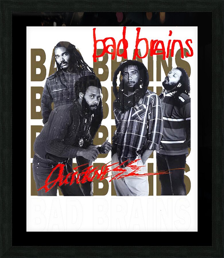 Bad Brains 24 Picture Frame print
