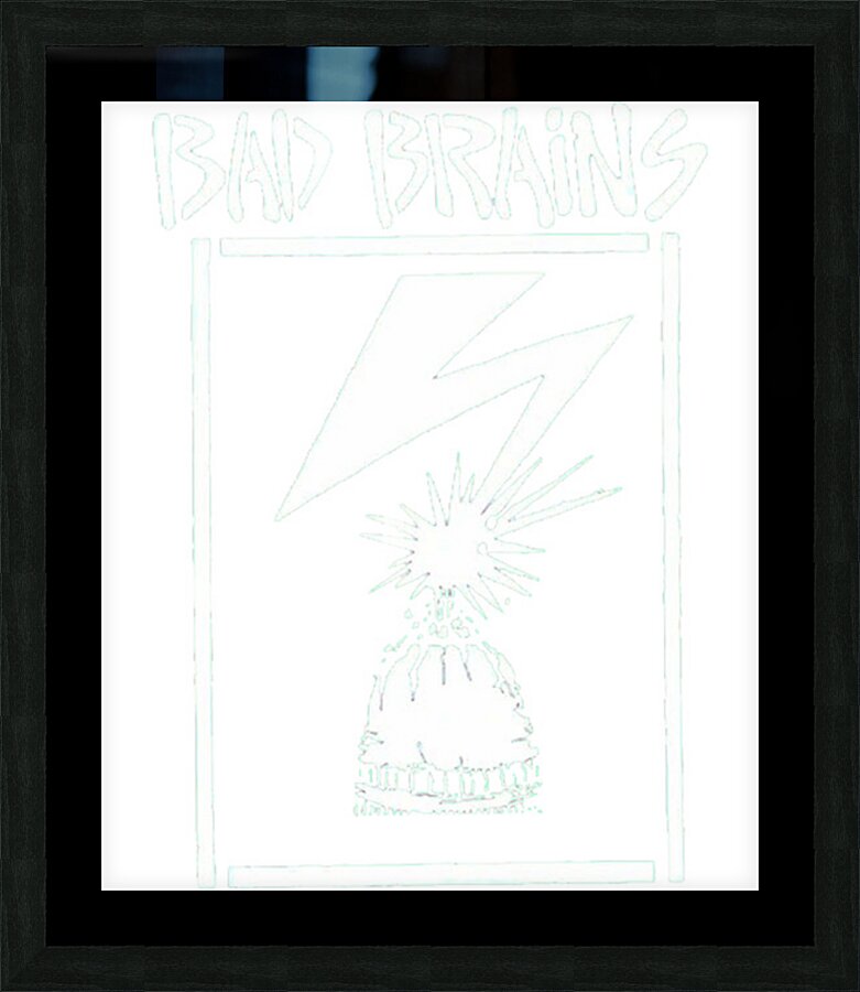 Bad Brains 43 Picture Frame print