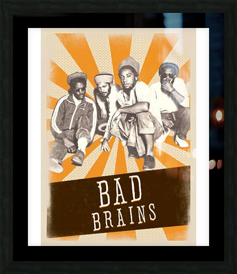 Bad Brains 3 Picture Frame print