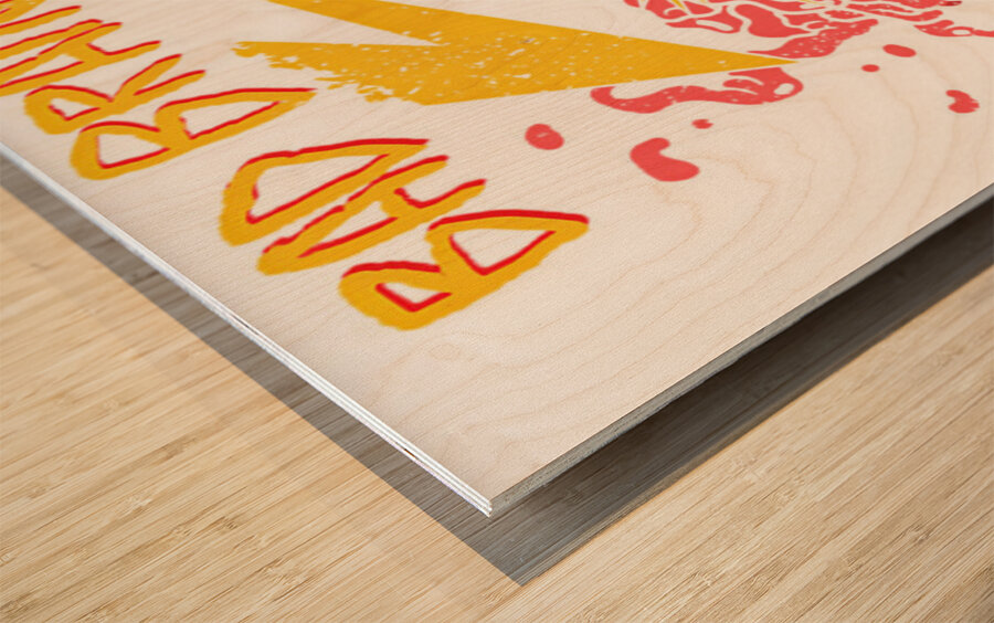 Bad Brains 38 Wood print