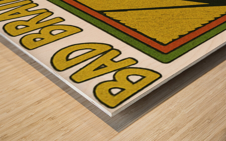 Bad Brains 5 Wood print